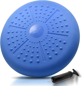 Coussin d'équilibre Wiggle Seat - PVC écologique, <span class=keywords><strong>yoga</strong></span>, exercice, couleur personnalisée, améliore la <span class=keywords><strong>posture</strong></span> <span class=keywords><strong>assise</strong></span>, soulage les douleurs dorsales - Product Image 2