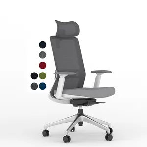 Schienale alto ergonomico regolabile bracciolo casa lusso guest manager sedie girevoli ZZ sedia da ufficio di piccole dimensioni
