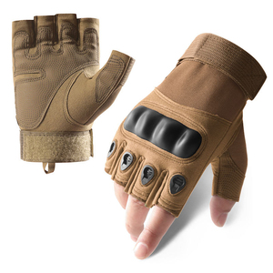 Vente en gros de gants mi-doigts pour hommes, tactiques, pour le sport, le tir, la chasse, la moto, le cyclisme - Product Image 2