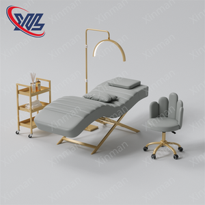 Xinman Nieuw Model S Beauty Bed Ergonomische <span class=keywords><strong>Lounge</strong></span> Stoel Flanel Materiaal Wimper Bed - Product Image 6