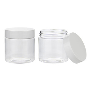 Pot en plastique transparent de soins de la peau cosmétiques de 50g 60g 80g 100g pour le beurre de corps - Product Image 4