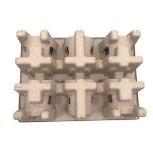 Tùy Chỉnh Sinh Học Phân Hủy Giấy Bột Giấy Cứng Nhắc Cứng Nhắc Khay Cho Vodka Tequila Chai Thủy Tinh Bao Bì <span class=keywords><strong>Pint</strong></span> Kính Khay Giấy Cho - Product Image 6