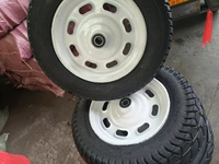 Haute qualité 18 pouces 3.50-10 roue pneumatique en caoutchouc d'occasion roues utilisées pour brouette africaine