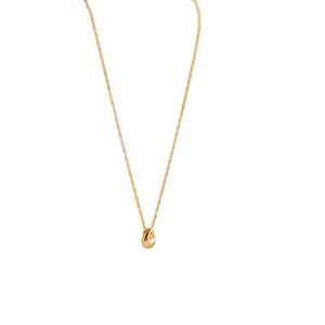 Collana Non appannamento all'ingrosso moderno e minimalista collana di Design placcato oro goccia d'acqua collana per <span class=keywords><strong>donna</strong></span> - Product Image 5