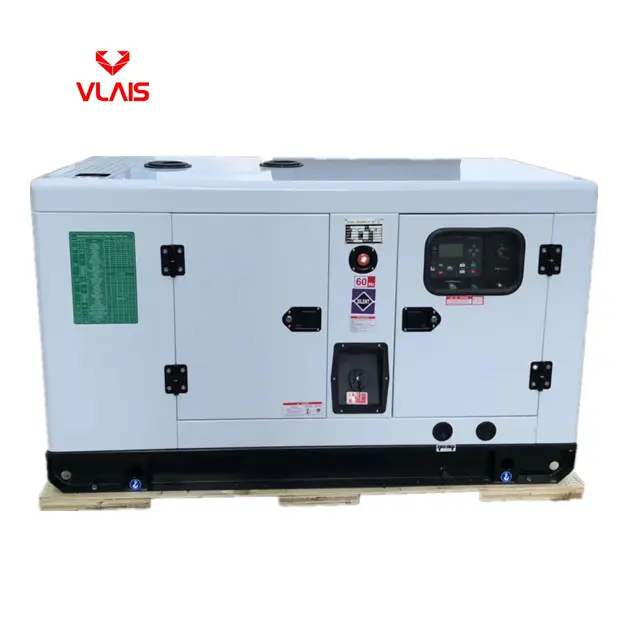 Generador diésel súper silencioso de 15kva y 12kw, refrigerado por agua, generador monofásico/trifásico, grupo electrógeno para almacén de granja doméstica