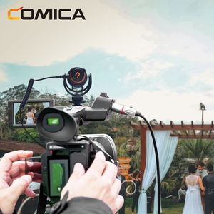 Micrófono COMICA VM20 Supercardioide con 60 Horas de Duración, Pantalla OLED, Filtros de Corte Bajo de 75/150 Hz, para Vlogging, Grabación de Entrevistas y Películas - Product Image 4