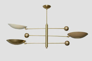 Lámpara de Techo Colgante LED de Hierro de Estilo Mid-Century de Lujo, Regulable, Diseño Moderno, para Sala de Estar, Alto CRI 95 - Product Image 4