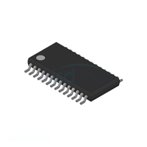 Beli manajemen daya Online komponen elektronik (PMIC) 28 TSSOP (lebar 0.173 "4.40mm) MAX5915EUI Distributor resmi - Product Image 1