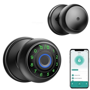 Tuya App truy cập từ xa thông minh cửa gỗ vân tay mật khẩu khóa cho Bluetooth cho văn phòng qua biên giới xuất khẩu - Product Image 5