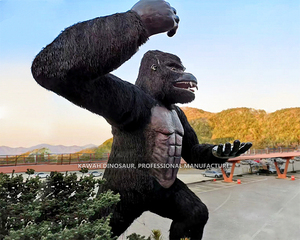 Gran Estatua de Gorila <span class=keywords><strong>Animatrónico</strong></span> King Kong, Modelo Animal Personalizado para Exhibición en Parques - Product Image 3