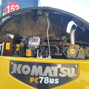 Mini-excavatrices d'occasion japonaises, mini-excavatrice sur chenilles d'occasion KOMATSU PC 78US à vendre - Product Image 1