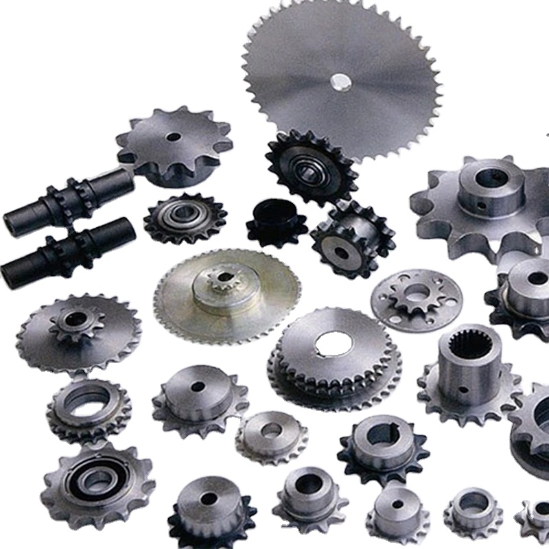 Custom Tooth Finished Bore Stainless Steel idler Transmission Differential Drive Gear Wheel Roller Chain Sprockets