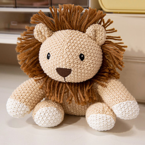 Nouveau pur main-crochet lapin renard ours poupée décoration cadeau fait main Crochet poupée bébé confort poupée - Product Image 5