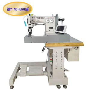 <span class=keywords><strong>Triumph</strong></span> 05 nueva máquina de marcado multipatrón de doble aguja computarizada de alta velocidad 750W materiales gruesos costura de brazo Curvo - Product Image 1