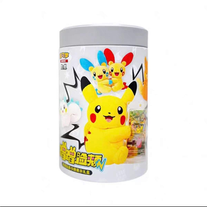 CHXU PoKemoned Set de 6 Piezas de Muñecos de Peluche Coleccionables con Tarjetas de Anime Japonés, Caja Sorpresa Misteriosa con Exhibidor de Tarjetas - Product Image 2