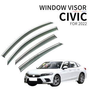Factory Directly Sell High End In-channel Injection Deflector Window Visor for HONDA CIVIC 2022 - Product Image 2
