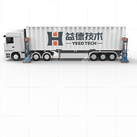 Ascenseur de conteneur, système de levage hydraulique synchrone télécommandé avec une capacité de charge de 32 tonnes