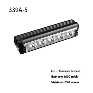 Luz LED de Manillar de Alta Luminosidad de 2000 mAh y 1000 Lúmenes, Recargable por USB, con Batería Integrada, Resistente al Agua IPX6, Delantera y Trasera, para Ciclismo Nocturno - Product Image 6