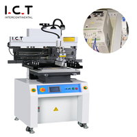 Fabricación de PCB Electrónicas, Nueva Impresora SMT Semiautomática, Motor PLC I.C.T., 220V
