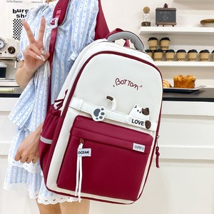 Winter Clearance New Style High-Looking Schoolbag for Junior High School Students Large Capacity Lightweight Nylon <b>Backpack</b> - Product Image 5