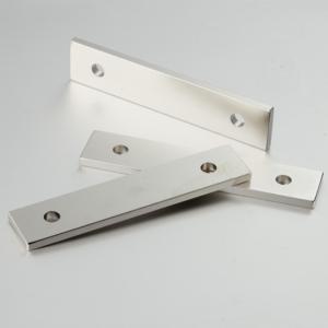 Imanes de fijación de tornillo de neodimio súper fuertes, agujeros de tornillo, bloque cuadrado, pozo avellanado, bloque fuerte, hoja magnética - Product Image 4