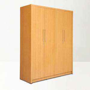 Giảm Giá Giá Pháp Phong Cách Cổ Điển Bằng Gỗ Màu Đen Laminate Phòng Ngủ Quần Áo Tủ Quần Áo Và 4 Cửa - Product Image 4