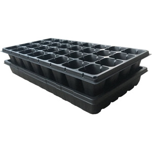 <strong>Large</strong> Shape Hydroponic <strong>Plastic</strong> Plant Nursery Seed Growing Germination <strong>Tray</strong> 540*280*60mm - Product Image 2