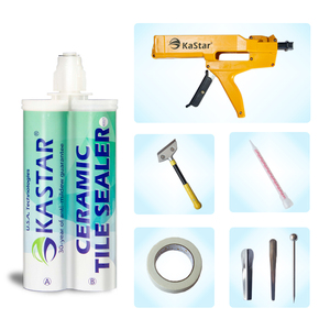 Relleno de Juntas para Azulejos Resistente al Moho, Impermeable, de Cerámica, Color Plateado, Ecológico, Anti-contracción, Epoxi para Pisos, 30 Años de Durabilidad - Product Image 3