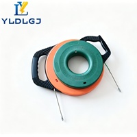 YILI Professionnel – Ruban de tirage composite non conducteur de 30 mètres avec étui à faible mémoire de forme pour travaux électriques commerciaux B2B