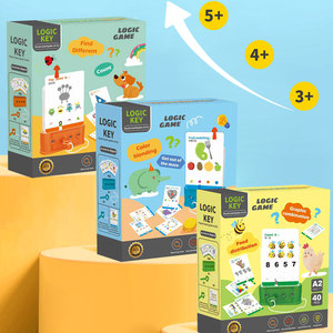 I bambini nuovi <span class=keywords><strong>Montessori</strong></span> giocano a giochi educativi di plastica giocattolo di logica gioco sviluppo del cervello giochi educativi giocattoli nuova forma numero di corrispondenza - Product Image 5