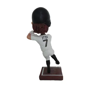 Customized action players/Baseball tennis famous star figurine plastic figure pvc action figure