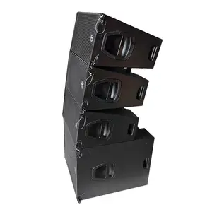 Wood Speaker Cabinet LA210 Pro Audio 700W RMS PA Speaker Double 10 inch Professional Audio line array Speakers passive