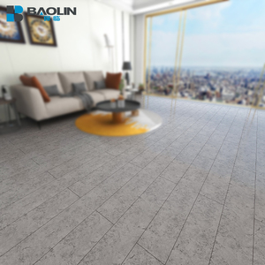 Diseño moderno Salida de fábrica Lvt Suelo de baldosas de vinilo Impermeable Pvc Vinilo Suelo trasero seco Capacidad de diseño de modelo 3D - Product Image 2