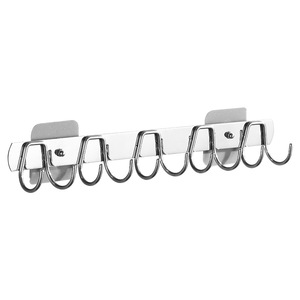 Stainless Steel Kitchen <b>Hooks</b> Wall Mounted No Drilling Required Durable Coat <b>Towel</b> <b>Hooks</b> For Bathroom Kitchen Door Use - Product Image 3