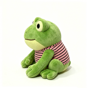 Peluche de rana personalizado, peluche de rana adorable, peluche de rana suave, peluche de rana verde. - Product Image 5