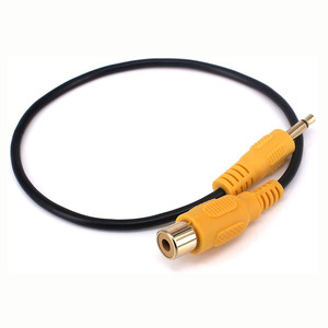<span class=keywords><strong>RCA</strong></span> Audio <span class=keywords><strong>Video</strong></span> Hembra a 3,5mm Mono Macho Cable - Product Image 3