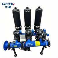 Filtre à disque à rétrolavage automatique noir pour système de préfiltration agricole – Vente chaude