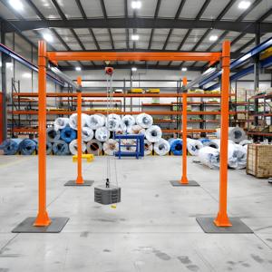 0.5 tonnes 1 tonne 2 tonnes 3 tonnes Station de travail autoportante légère et flexible Pont roulant à poutre unique - Product Image 5