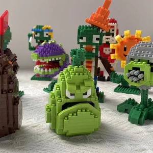 Plants Vs Zombies <b>Building</b> <b>Blocks</b> Set 400-800 Pieces Educational Toy For Children Age 4-13 Years - Product Image 3