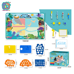 سجادة رسم وتلوين سحرية مائية كبيرة الحجم للأطفال من سامتوي، مصنوعة من البي في سي بطول 100 سم، مع أقلام سحرية قابلة لإعادة الاستخدام - Product Image 4