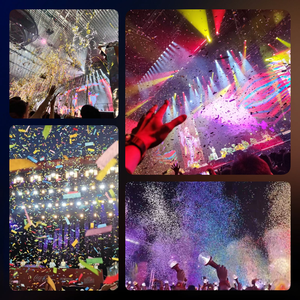 Canon à confettis métallique SP 1500W avec télécommande DMX pour utilisation sur scène - Product Image 4