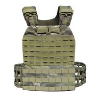 Gilet tactique de combat découpé au laser, système MOLLE, gilet tactique personnalisé