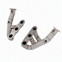 Colector de Escape de Alto Rendimiento Personalizado para Porsche 987 2.9 (2008-2012), Potencia Totalmente Desbloqueada, SS304, Tuning de Carreras