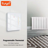 Thermostat intelligent WiFi Tuya pour chauffage au sol, commande vocale, chauffage de l'eau, régulateur de température ambiante 5A IP20 PST-006-GAW