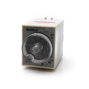 Qianji trì hoãn trung gian mini thời gian giám sát điện áp đa chức năng hẹn giờ 220V van Rơle quá tải điện tử phổ quát - Product Image 2