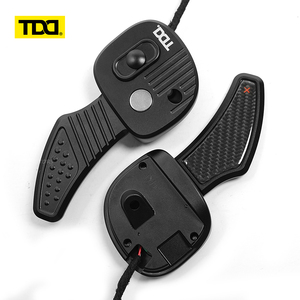 Palancas de cambio magnéticas de fibra de carbono TDD para Dodge Challenger Charger Jeep Durango Grand Cherokee Chrysler 300 SRT Hellcat - Product Image 1