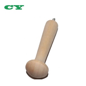 <strong>Wooden</strong> Length Plus Hangerbolt Birch Hardwood Screw-On Shaker <strong>Pegs</strong> for DIY - Product Image 3