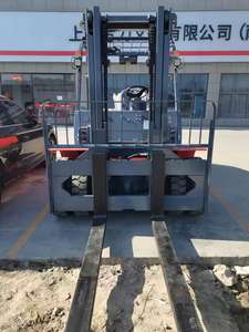 Elevadores de horquilla diésel de 5 toneladas, Gato hidráulico, tanque de combustible manual con bomba todoterreno con indicador de desgaste de cadena de grúa Promatch - Product Image 4