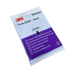 Paño de Limpieza <span class=keywords><strong>3M</strong></span> 50401, Color Aqua, 320 mm x 400 mm, Elimina Suciedad, Pelusas, Polvo y Partículas de Lijado, Larga Duración, Se Mantiene Suave y Seco - Product Image 1