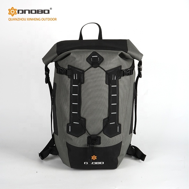 Custom Logo High Quality Backpack TPU Heat Pressed Outdoor Dry Backpack Travel Motorcycle Laptop Compartment Backpack Waterproof
